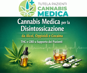 Scopri di più sull'articolo Cannabis Medica per la Disintossicazione da Alcol, Oppioidi e Cocaina: THC e CBD a Supporto dei Pazienti